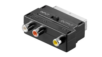Audio - Video adapter dvosmjerni SCART na 3x RCA IN/OUT