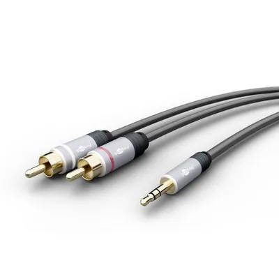 AUX kabal na 2xRCA GOOBAY 3m