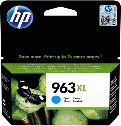 Tinta HP 963XL cyan 3JA27AE