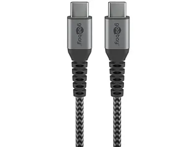 Kabal USB-C 60W 3A GOOBAY 1m crno sivi
