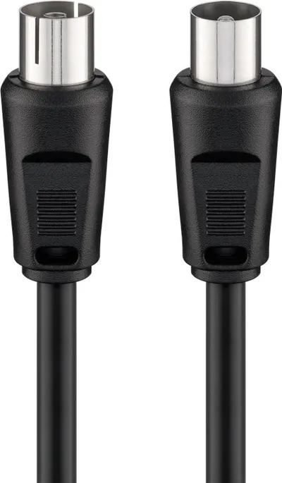 Antenski koaksijalni kabal M/Ž 70dB GOOBAY 1.5m crni