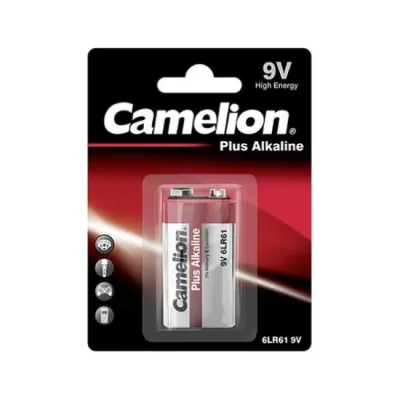 Baterija 9V 6LR61 CAMELION Plus Alkaline