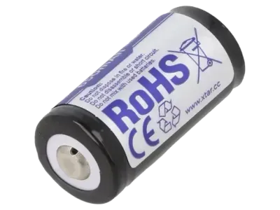 Punjiva baterija 16340 ROHS 650mAh
