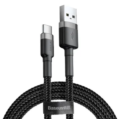 Kabal USB-A na USB-C BASEUS 1m crni platneni