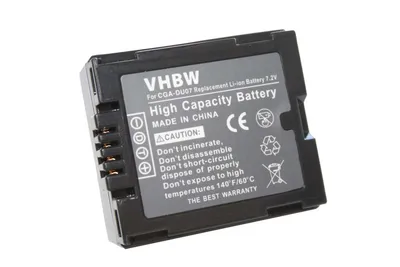 Baterija za fotoaparat Hitachi VHBW 7.2V 600mAh