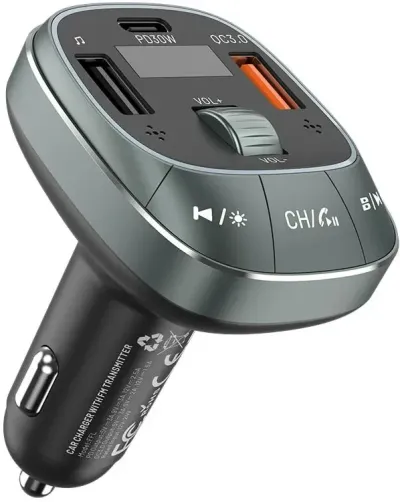 Bluetooth auto handsfree FM transmiter 30W VENTION FFLB0