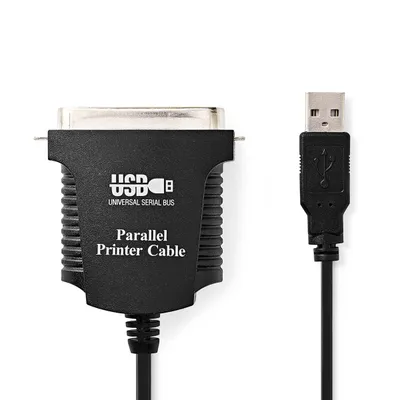 Kabal USB-A 2.0 na IEEE1284 36pin NEDIS