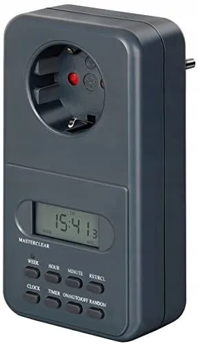 Digitalna timer utičnica 230V 16A IP20 BRENNENSTUHL