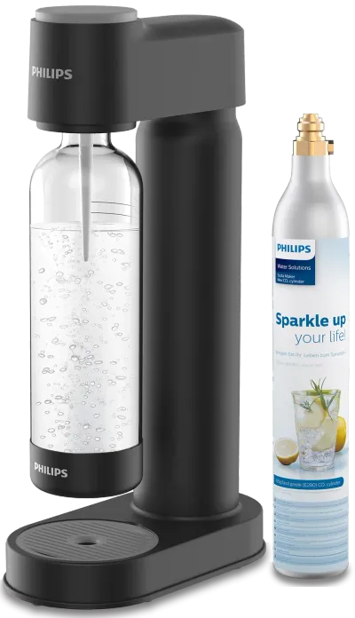 Aparat za kiselu vodu soda maker PHILIPS ADD4901BK Black