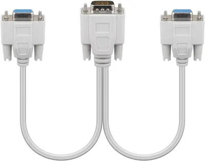 Adapter VGA na 2x VGA 20cm