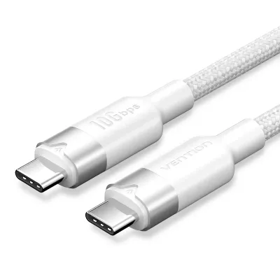 Kabal USB-C na USB-C 100W GEN2 3.2 VENTION 1m bijeli