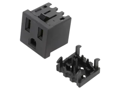 Ugradbeni USA AC konektor 15A 125V