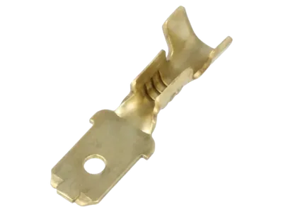 Ravna kablovska stopica neizolivana 4.8mm 2673.05.00.9