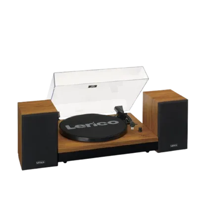 Retro drveni gramofon sa bluetooth zvučnicima LENCO LS-310WD