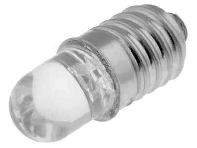LED sijalica E10 12VDC bijela