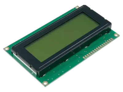 LCD display 20X4 RC2004A-YHW-CSV