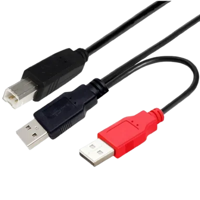 Kabal 2x USB-A na USB-B 20cm