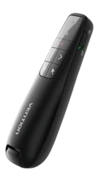 Bežični laserski prezenter sa AirMouse funkcijom VENTION crni