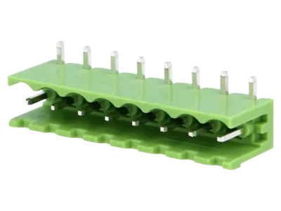 Ugaoni terminal blok utikač 8PIN 12A 300V