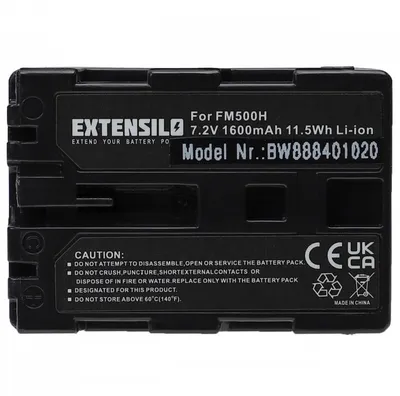 Baterija za fotoaparat Sony NP-FM500H VHBW 7.2V 1600mAh