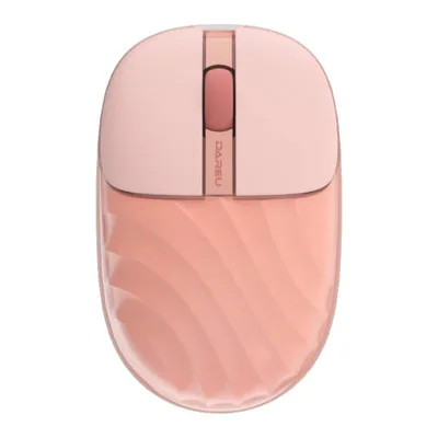 Bežični punjivi bluetooth miš DAREU LM135D pink