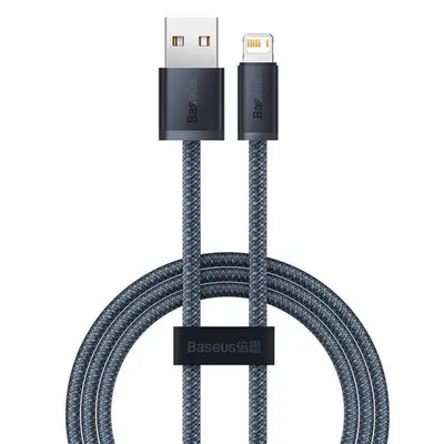 Kabal USB-A na Lightning BASEUS 1m siva