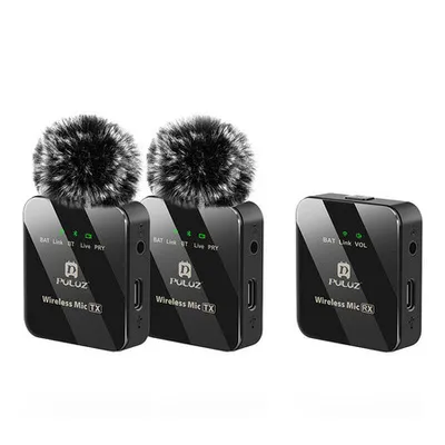 Bežični Bluetooth mikrofon bubica PULUZ PU3154B SET 2/1