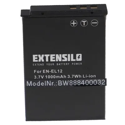 Baterija EN-EL12 1000mAh EXTENSILO