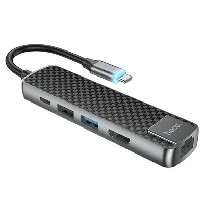 Multiport HOCO 5u1 USB-C hub