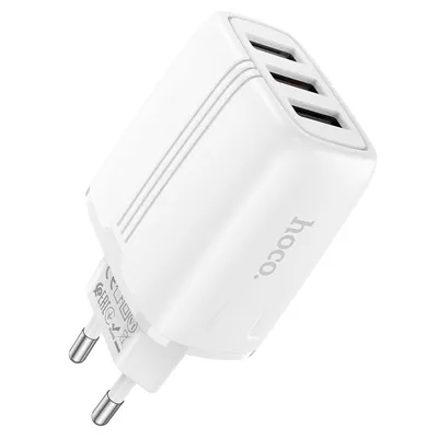 Punjač HOCO N15 Amazing 3xUSB-A 17W
