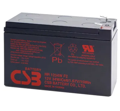 Akumulatorska olovna baterija 12V 9Ah CSB