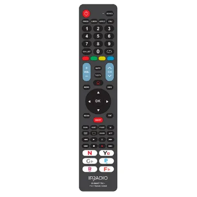 Univerzalni daljinski upravljač iRadio 7U1 za Samsung, LG, Sony, Philips, Panasonic, Sharp i Toshiba TV