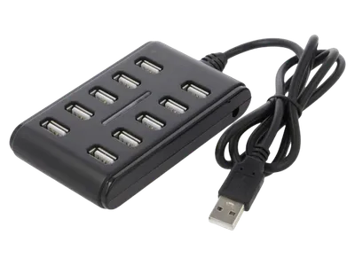 USB HUB GEMBIRD 10u1