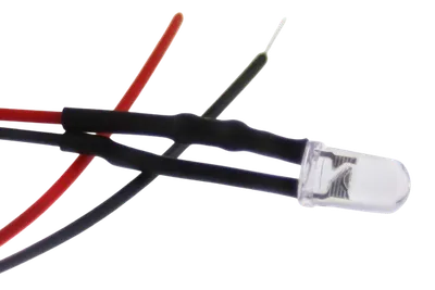 LED dioda sa kablom plava 5mm