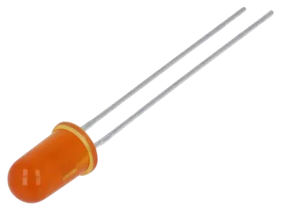 LED dioda narandžasta 5mm 2.4V
