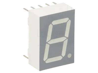 LED displej 7-segmentni 1 karakter TDSR1350