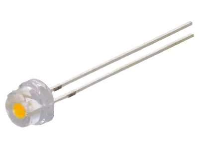LED dioda topla bijela 4.8mm 3.6V
