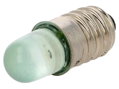 Sijalica minijaturna LED E10 zelena 230V