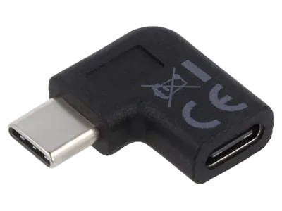 Ugaoni adapter USB-C Ž/M
