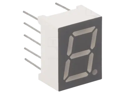 LED displej 7-segmentni 1 karakter 13mm