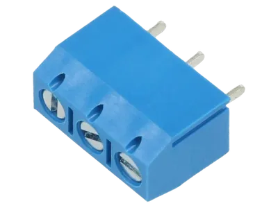 Terminal blok 3pin 17.5A 250V 5mm