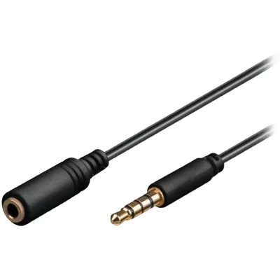 AUX kabal 3.5mm M/Ž 3PIN GOOBAY 1m