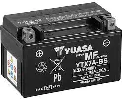 Akumulatorska olovna baterija 12V 6Ah YUASA YTX7A-BS