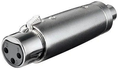 Audio adapter XLR 3 PIN na RCA Ž/Ž