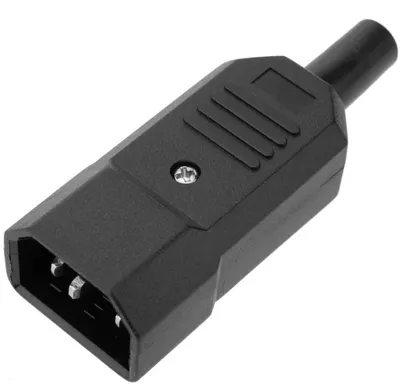 Tropolni utikač C13 230V 10A muški