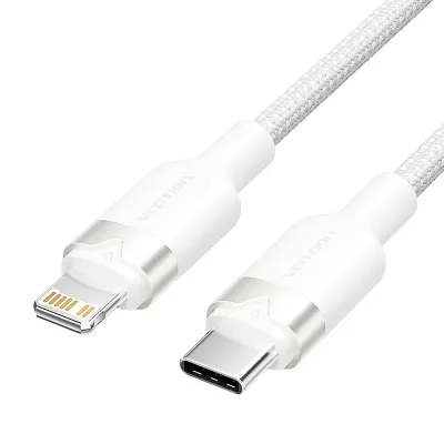 Kabal USB-C na Lightning 27W VENTION 2m bijeli