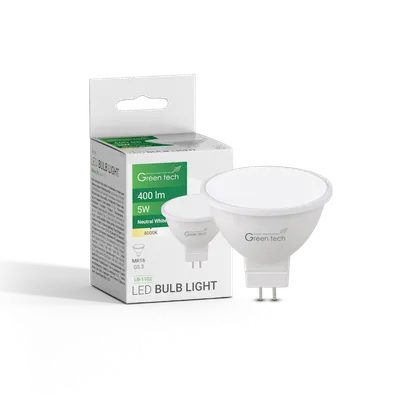 LED sijalica MR16 / G5.35W 4000K IP20 GREEN TECH LB-1102