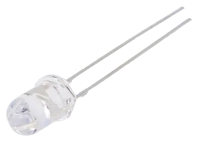 LED dioda žuta 2,54mm 12V