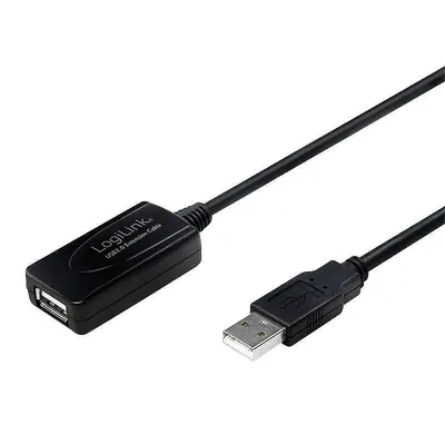 Aktivni produžni kabal USB 2.0 sa pojačalom 10m LOGILINK