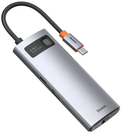 Multiport BASEUS 6 u 1 USB C hub